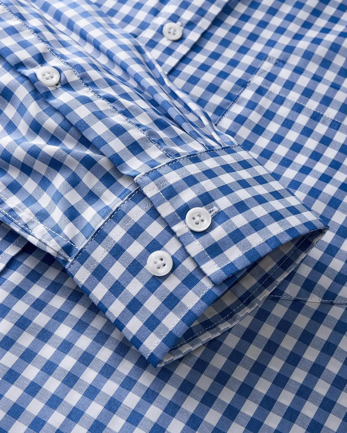 Alimens & Gentle Men's Plaid Button Down Shirts Cotton Long Sleeve Dress Shirts Regular Fit Gingham Shirts