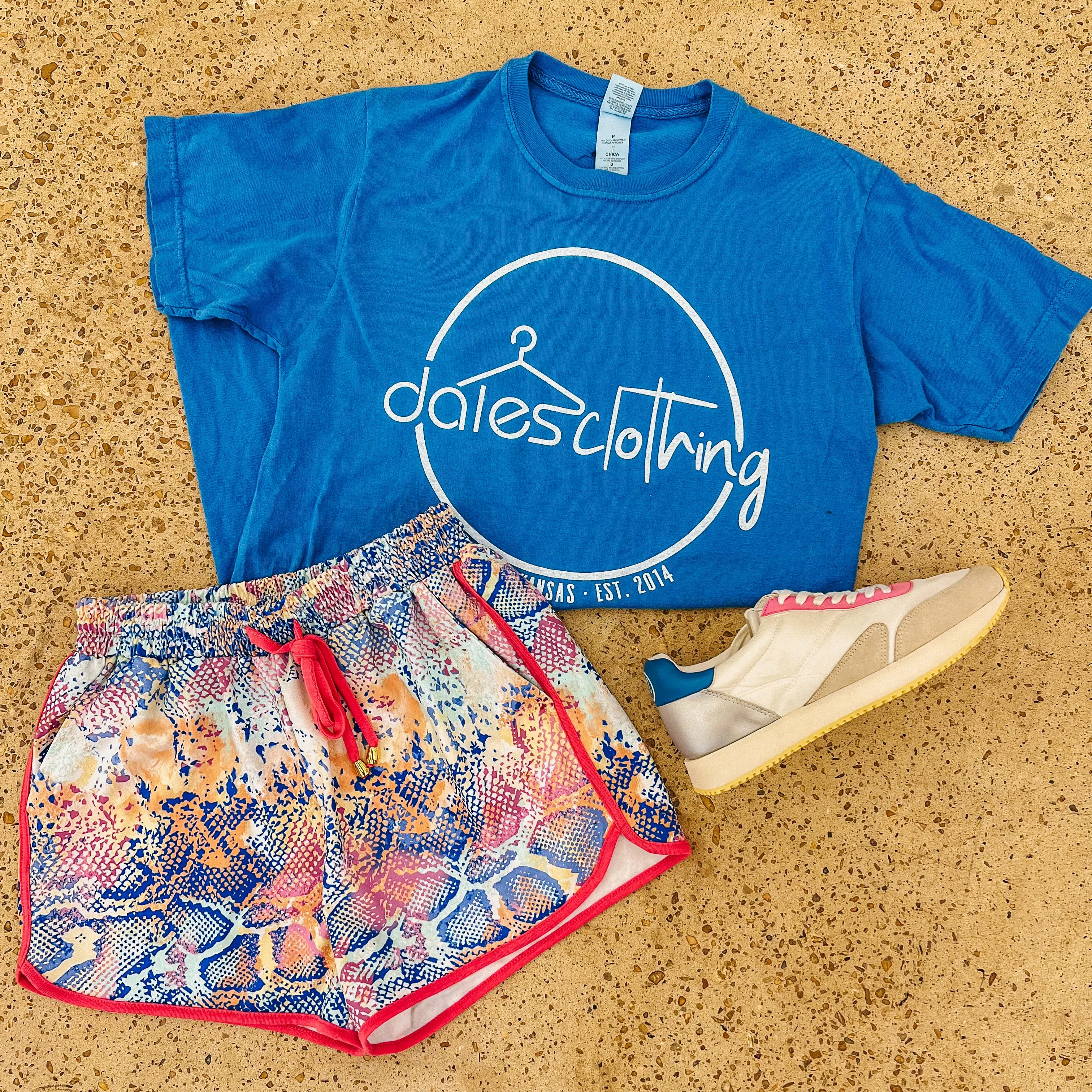 Dales Clothing Blue Graphic Tee
