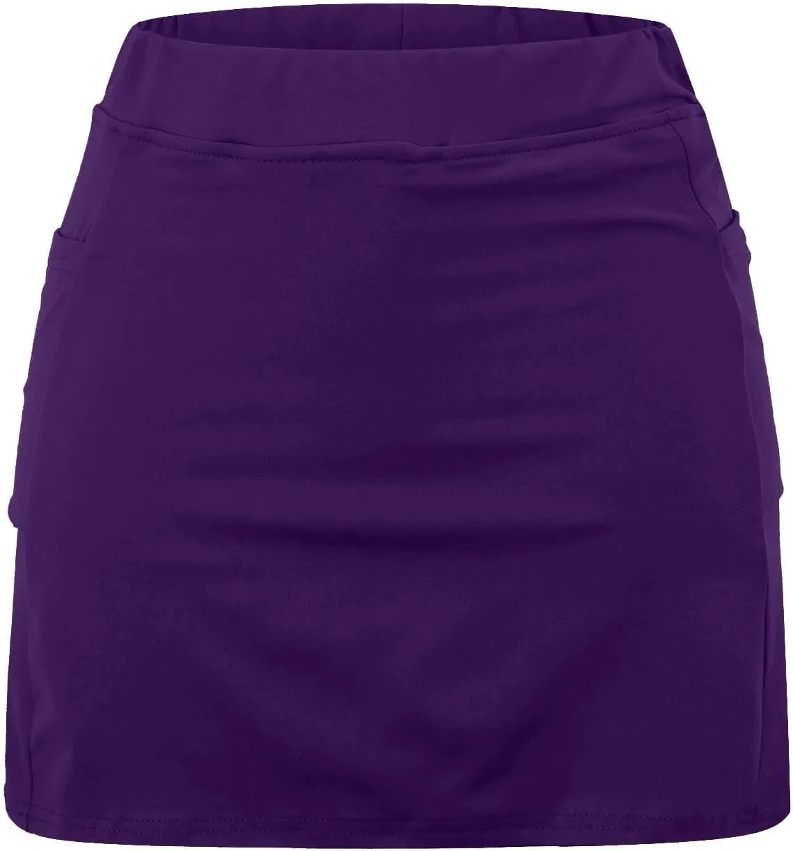 Women's Basic Versatile Stretchy Solid Flared Casual Mini Skort 2025, S-5XL